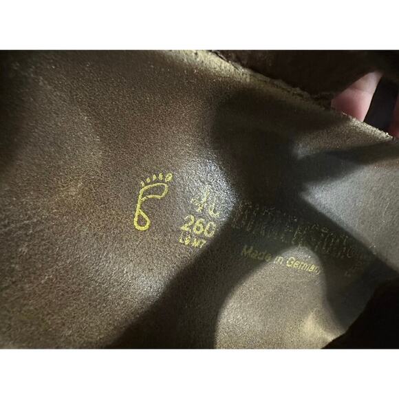 Birkenstock 260 L6 M7 Sandal Women 40/9 Classic Beach Travel Comfy Casual Flaws - Picture 11 of 11